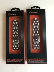 2 Fitbit Blaze Bands Replacement Bands Silicone Black Purple Polka Dots