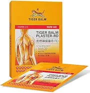 TIGER BALM PLASTER (WARM) 10cm x 14cm (9 Patches) - For back and shoulder blades
