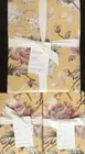 Pottery Barn Ansley Yellow Floral King Duvet & 2 Euro Shams
