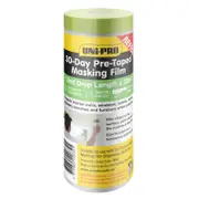 UNi-PRO 1800mm x 33m 30-Day Pre-Taped Masking Tape / Film Refill