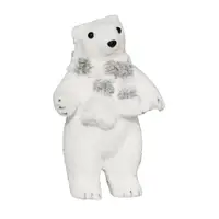 在飛比找蝦皮商城優惠-【YU Living】北歐風聖誕小熊 北極熊擺飾 裝飾品 擺