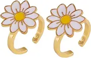 Abaodam Lightweight Rotating Ring Fidget Ring Anxiety Reduction for Boys and Girls Unique Design Set