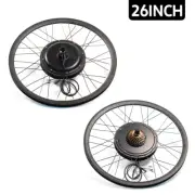 48V 1500W Ebike Conversion Kit 26" Wheel Urban Commute Trail Riding Steep Hills