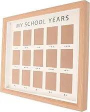Toyvian School Years Memories Photo Frame Collage Holder for Growth Record Display Design present for Childrens Milestones and Home Decor