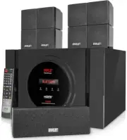 Pyle PT589BT Home Theater Audio & Video Receiver with Bluetooth, Black