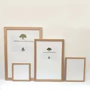 Oak Photo frame square, Oak picture frame square, 8x8", 10x10", 12x12", 16x16",