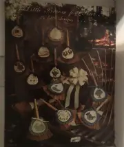 A LITTLE BROOM FOR YOU 24 LITTLE DESIGNS OAK TREE BOOK 9 CROSS STITCH W/cover