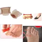2Pcs Silicone Tube Sleeve Big Toe Orthotics Straightener Separator Spacer