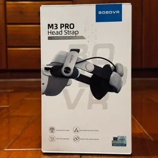 Quest 3 BOBOVR M3 PRO電池頭戴 VR頭戴