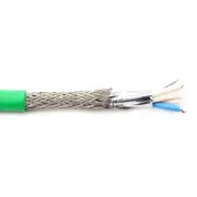 BELDEN 7206A SHIELDED INFINITY FLEXIBLE DATA CABLE, 22/4C, CM, GREEN, 1000-FT