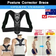 Back Posture Corrector Shoulder Straightener Brace Neck Pain Relief Women Men