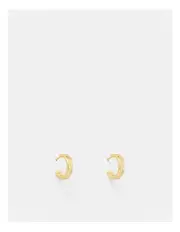 [Mimco] Lucent Small Hoop Earrings in Gold