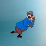 YOGI BEAR animation cel cartoons production art vintage