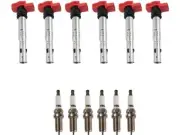 72QW19H Ignition Coil and Spark Plug Kit Fits 2011-2018 Porsche Cayenne (for: Porsche)
