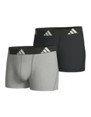 [Adidas] Active Flex Cotton Trunk Underwear 2 Pack in Multi