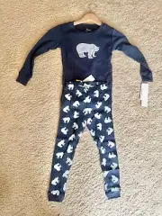 Leveret Polar Bear Youth Pajamas - Multiple sizes available - NEW