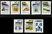 Ungheria / Hungary 1981 - Dirigibili / Airship / Luftshiff / Ballon dirigeable