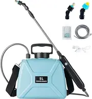 Powerful Electric Sprayer - Portable Water Sprinkler, Rechargeable Battery Sprayer for Garden, High Performance Spray for Cleaning, Versatile Electric Sprayer