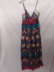 portmans multicoloured pattern dress size 12