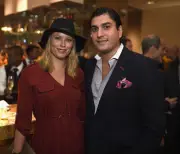Kiera Chaplin Oliver James at the Suffragette New York Premiere af - Old Photo