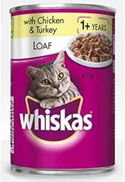 WHISKAS WET LOAF CHICKEN 400G 24PK(174083) (OM24)
