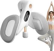 Inner Thigh Toner – Hip Trainer, Pelvic Floor Strengthener, Thigh Masters | Adjustable Resistance Thigh Machine, Home Gym Fitness Equipment, Glutes & Leg Workout Tool for Women & Men