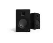 Kanto TUK 260W Powered Bookshelf Speakers with Headphone Out, USB Input, Dedicated Phono Pre-amp, Bluetooth - Pair, Matte Black