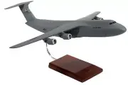 USAF Lockheed C-5M Galaxy Transport Gray Desk Display Model 1/150 SC Airplane