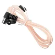 Indoor FM VHF Aerial FM Radio Hi-Fi Dipole- Ribbon Antenna + Coax Adap New