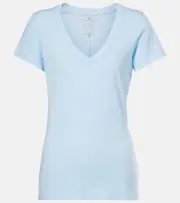 [Velvet] Velvet Lilith cotton T-shirt AU 16 blue