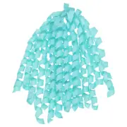 6 Count 6" Large Curly Bows for Gift Wrapping Curling Ribbon Light Blue