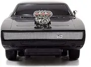 Jada Toys - Fast and Furious 7.5 Inch Remote Control 1970 Dodge Charger , Black