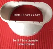 Portable Air Conditioner Window Kit Outlet Oblate Gob 13cm Adaptor connector