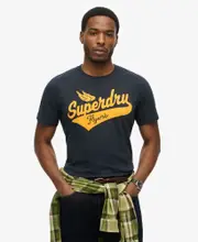 Flyers Script Tee | Eclipse Navy