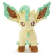TAKARA TOMY Pokemon Get Pocket Monster Leafeon Plush Doll 23cm Stuffed Toy