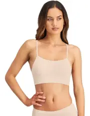 [Lovable] Seamless Crop Top in Nude