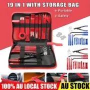 19x Car Trim Removal Tool Auto Hand Plastic Pry Bar Panel Door Clip Interior Set