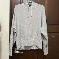 在飛比找蝦皮購物優惠-American Eagle hoodie/麻花淺白灰/帽踢