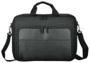 "AGVA 15.6"" Clamshell Laptop Briefcase - Black"