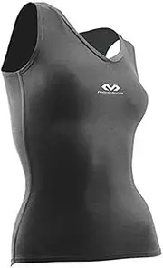 [McDavid] M885W Women's Compression Inner Wear, Tank Top, V-Tank, Compression, Sweat Absorbent, Quick Drying, Performance, Fatigue, Sports, Training, Basketball