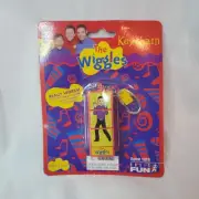 Wiggles Spinning KeyChain-Jeff/Greg/Henry the Octopus/Captain Feathersword 2003