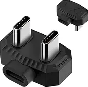 Lavalier Microphone Adapter, Type-C to Male Adapter, Audio Input Converter, Plug and Play Setup, Compact Recording Tool, for Smartphones Tablets, 1.18x1.18x0.78 in, 1 Pack