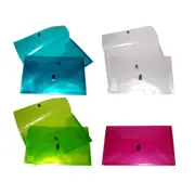 Colby Polywally File Wallet (Foolscap) - Lime