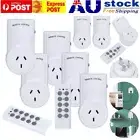 Home Mains Outlet Wireless Power Point Socket+Smart Remote Controller AU Plug