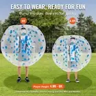 Inflatable Bumper Ball 5FT Zorb Balls for Outdoor Team Games Yard Fun