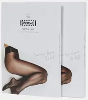 [Wolford] Wolford Neon 40 tights set AU 14 black