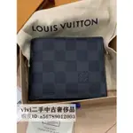 LV 路易威登 N60053 AMERIGO 短夾 棋盤格 帆布 男士錢包 實拍 專櫃正品