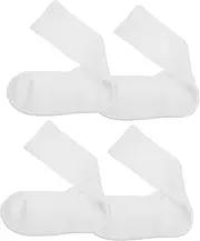 FOMIYES Sets Men's Calf Socks Soft Cotton Non-slip Non-binding Nursing Hospital Socks Pcs