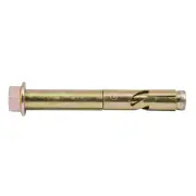 5 X Ramset 20 x 160mm DynaBolt Plus Hex Nut Masonry Anchor