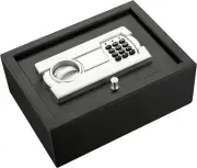Security Drawer Pistol Vault Box Lock Handgun Storage Safes Cabinet Home Steel